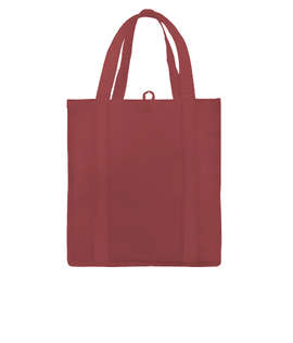 Hercules Grocery Tote Bag - Color: Burgundy
