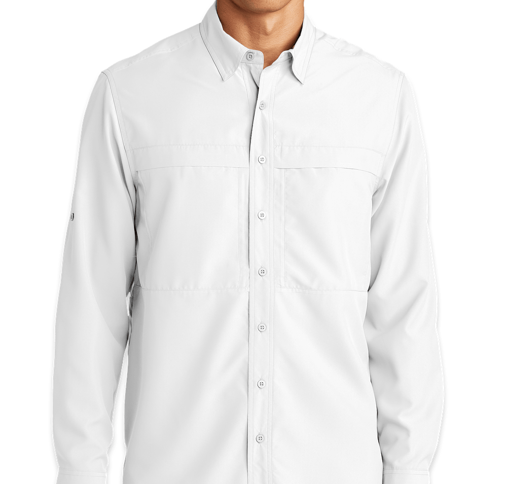 Port Authority Daybreak UV Long Sleeve Shirt-default
