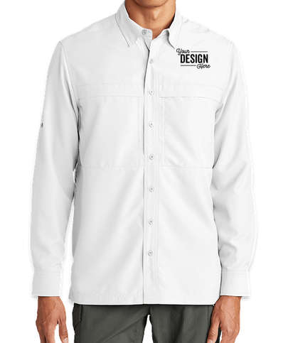 Port Authority Daybreak UV Long Sleeve Shirt - White