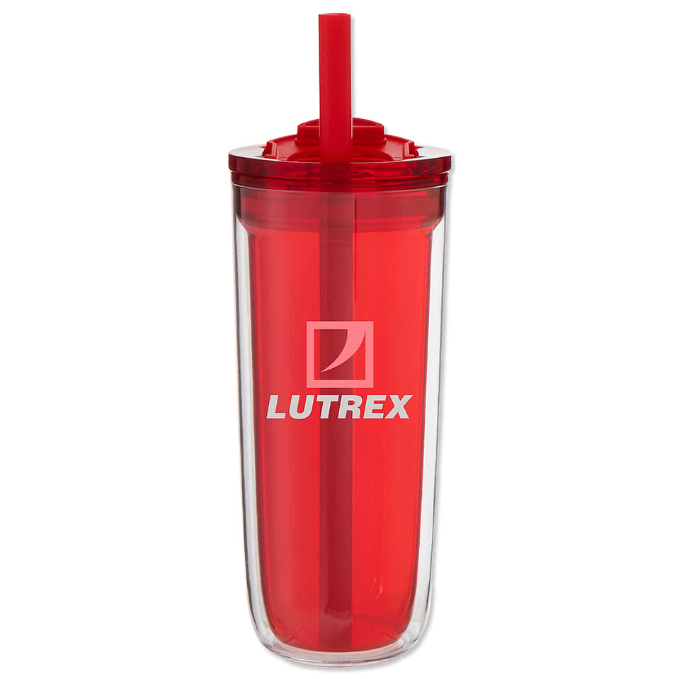 16 oz. Simone Acrylic Tumbler with Straw