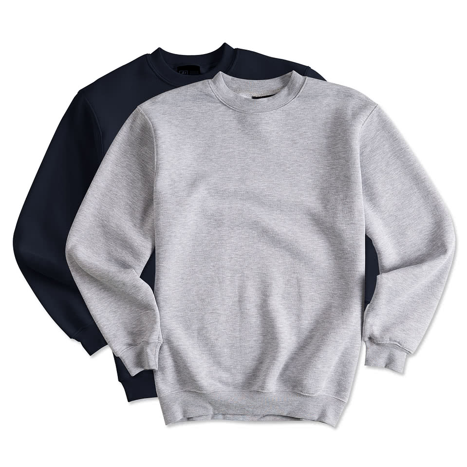 Bayside USA-Made Heavyweight Crewneck Sweatshirt