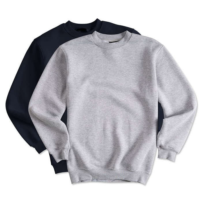 Bayside USA-Made Heavyweight Crewneck Sweatshirt