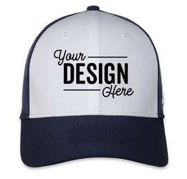 Under Armour Colorblock Stretch Fit Hat - Color: Midnight Navy