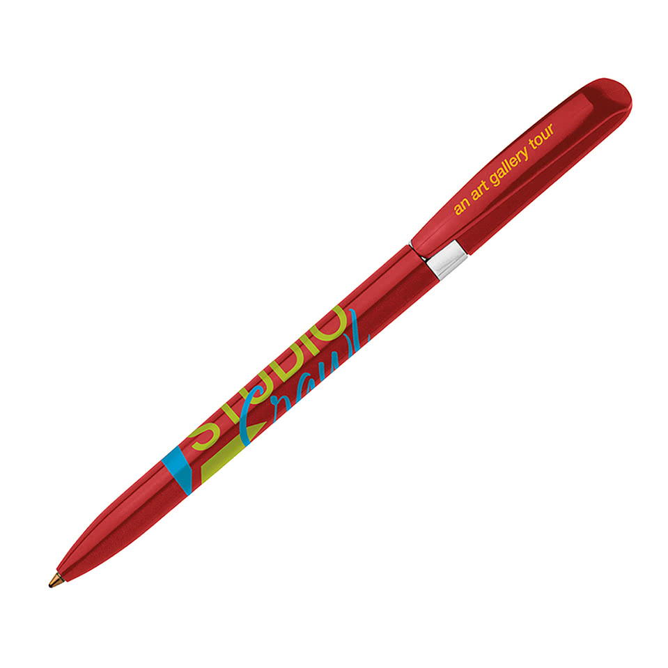 Pivo Chrome Ballpoint Pen (black ink)