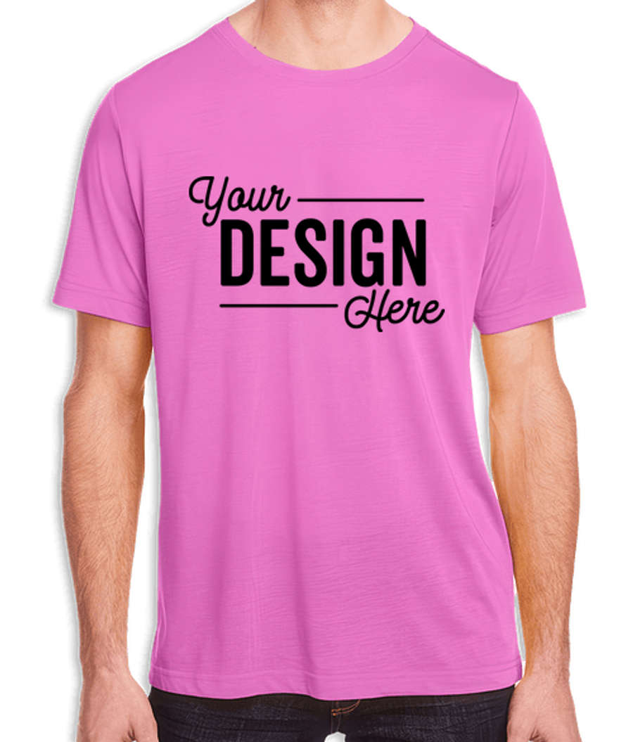 Core 365 Fusion ChromaSoft Performance Shirt in Charity Pink