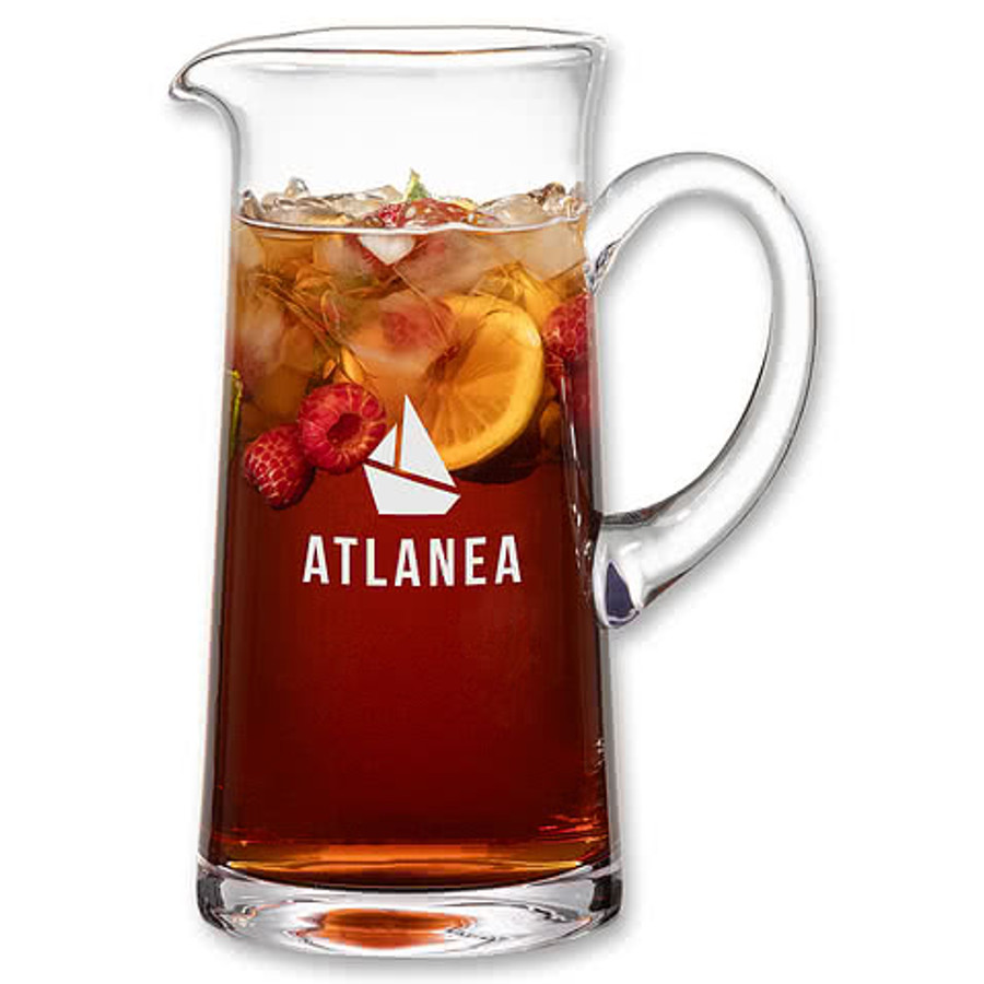 Laser Engraved 56 oz. Malden Tapered Pitcher in Clear