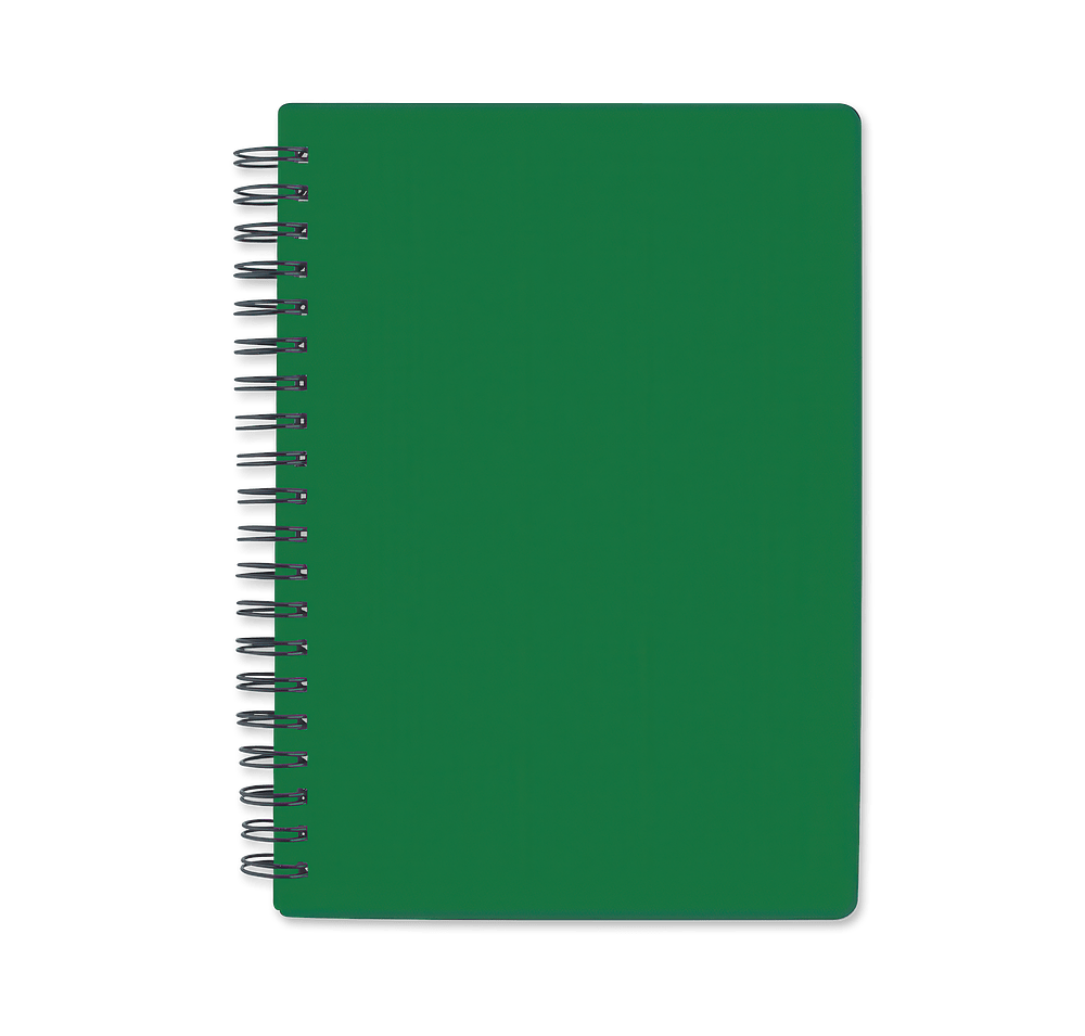 Pocket Buddy Hard Cover Spiral Notebook-default