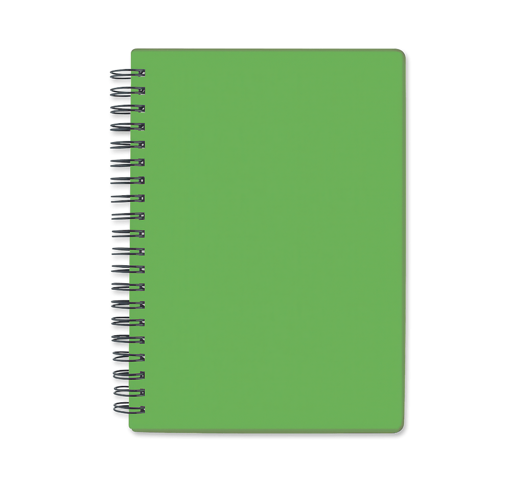 Pocket Buddy Hard Cover Spiral Notebook-default