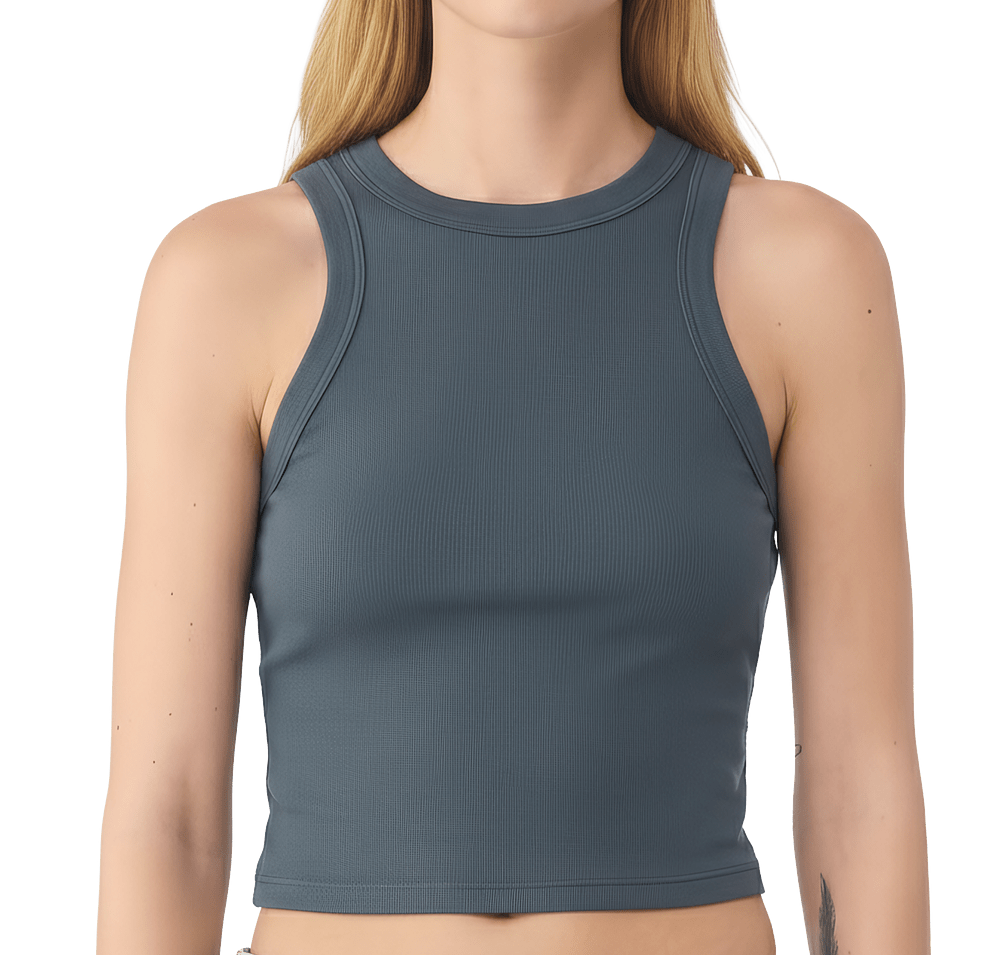 Bella + Canvas Women's Micro Rib Racer Tank-default