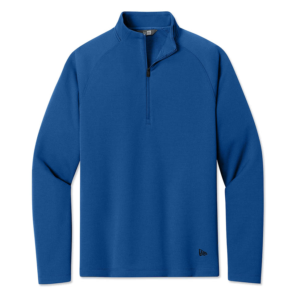 New Era Stand Out Recycled Quarter Zip Sweatshirt - Embroidered