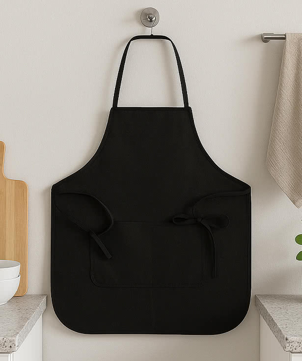 Non-Woven Medium Length Two-Pocket Apron