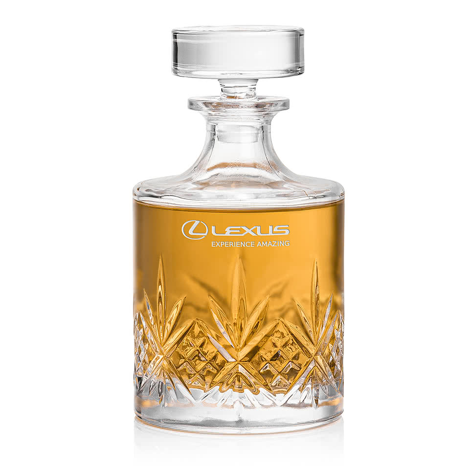 Laser Etched 24 oz. Brinkley Decanter with Lid