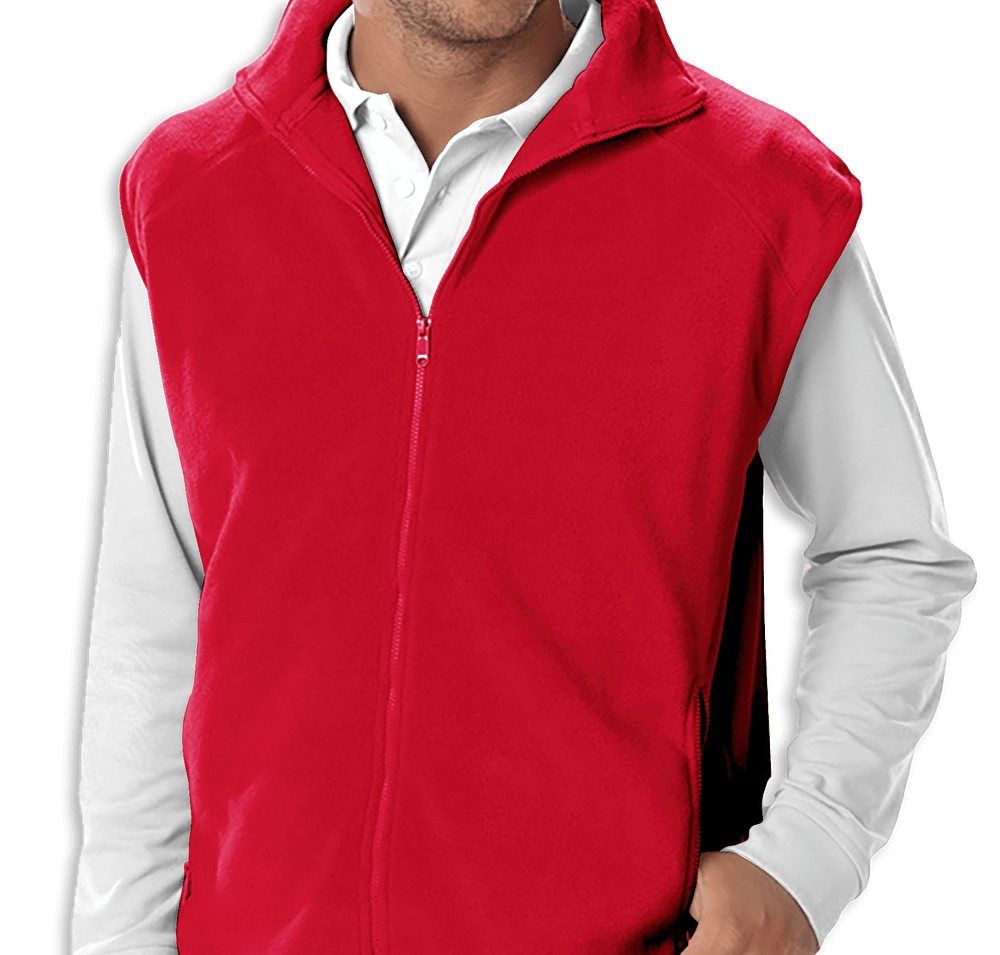 Blue Generation Full Zip Microfleece Vest-default