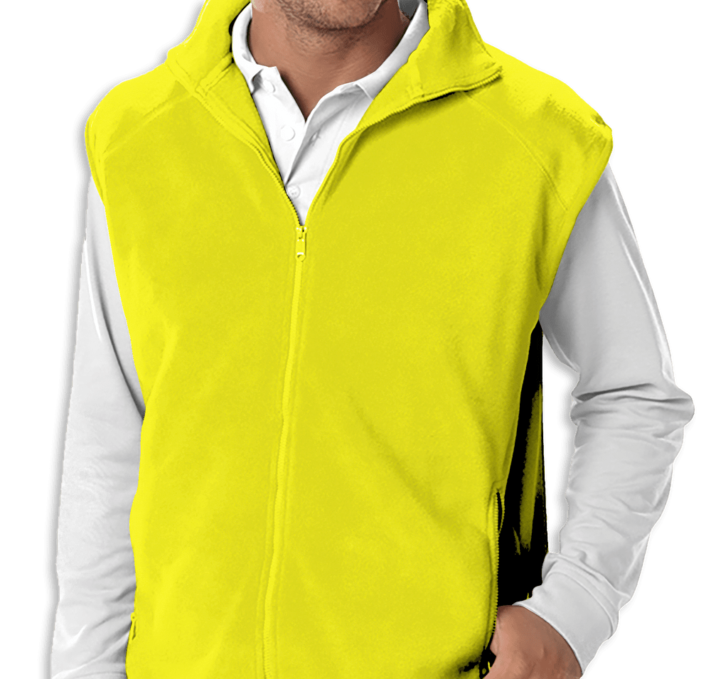 Blue Generation Full Zip Microfleece Vest-default