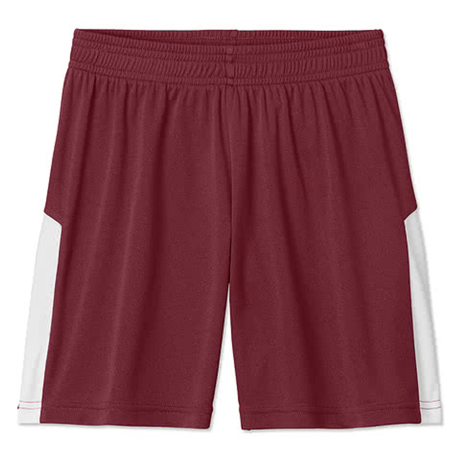 Sport-Tek Youth Competitor United Performance Shorts in White / White