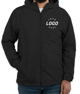 Independent Trading Solid Lightweight Full Zip Jacket