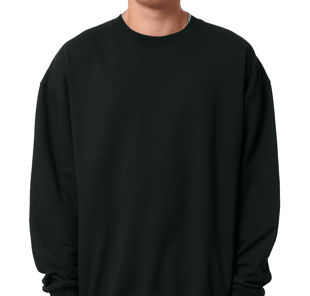 Stanley/Stella Ledger Dry Organic French Terry Crewneck Sweatshirt-default