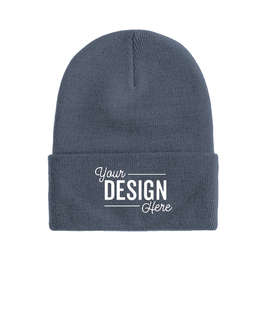 Port & Company Cuff Beanie - Color: Millennium Blue