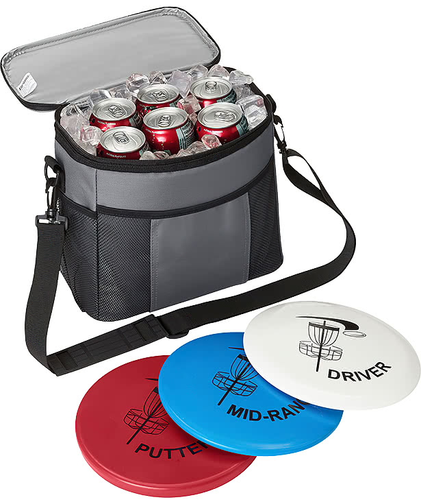 Recycled Disc Golf Cooler Set