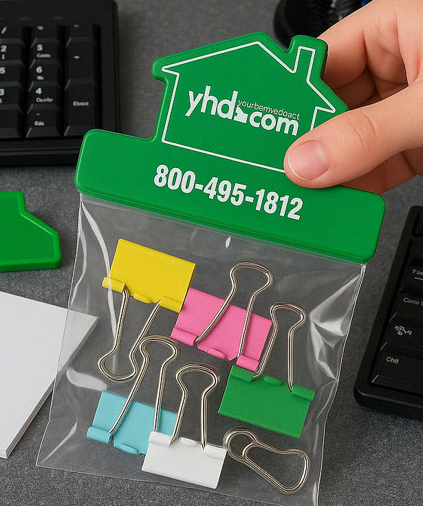 Keep-It House Shaped Magnetic Memo Clip