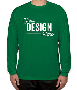 Badger B-Dry Long Sleeve Performance Shirt - Color: Kelly