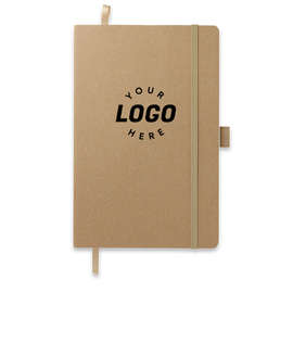 JournalBooks ® Debossed FSC Mix Soft Cover Bound Notebook