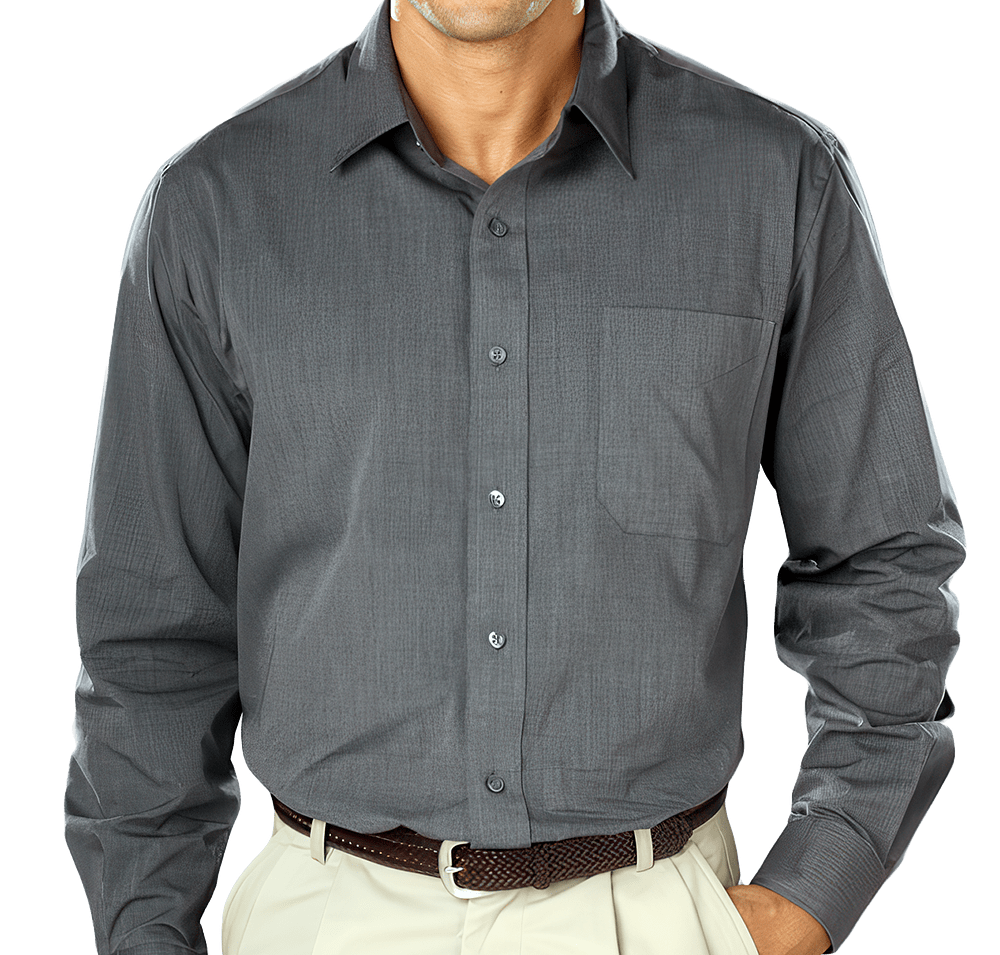 Blue Generation Crossweave Easy Care Long Sleeve Shirt-default
