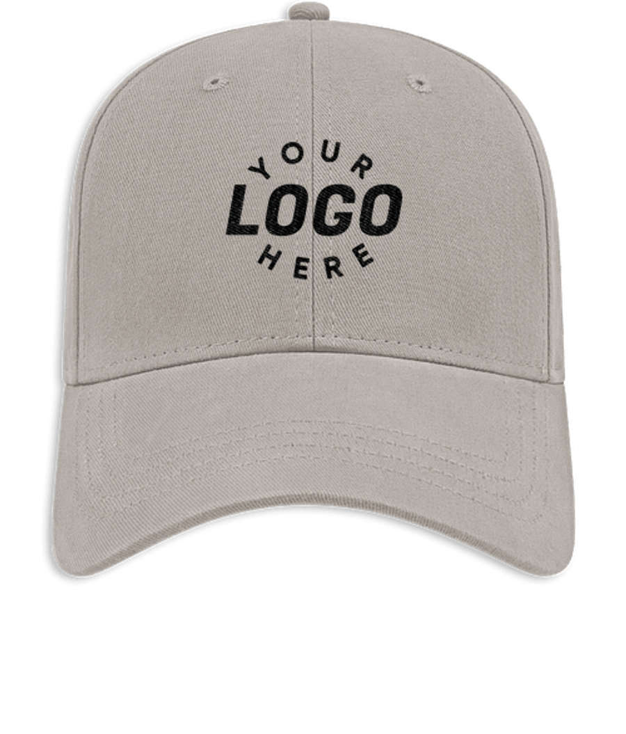 Cap America Lightweight Low Profile Baseball Hat in Gray