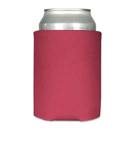 Foldable Can Cooler - Color: Crimson