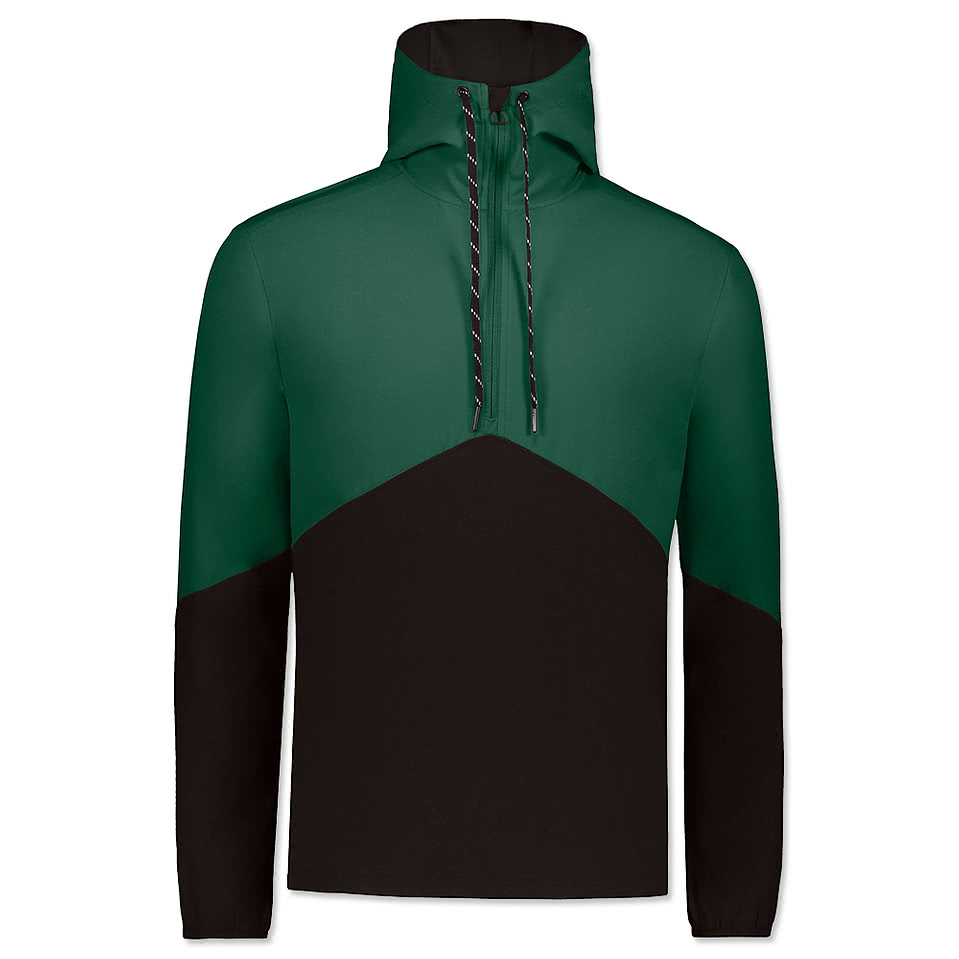 Custom Russell Athletic Legend Half Zip Hooded Sweatshirt