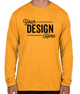 Augusta Tonal Heather Long Sleeve Performance Shirt