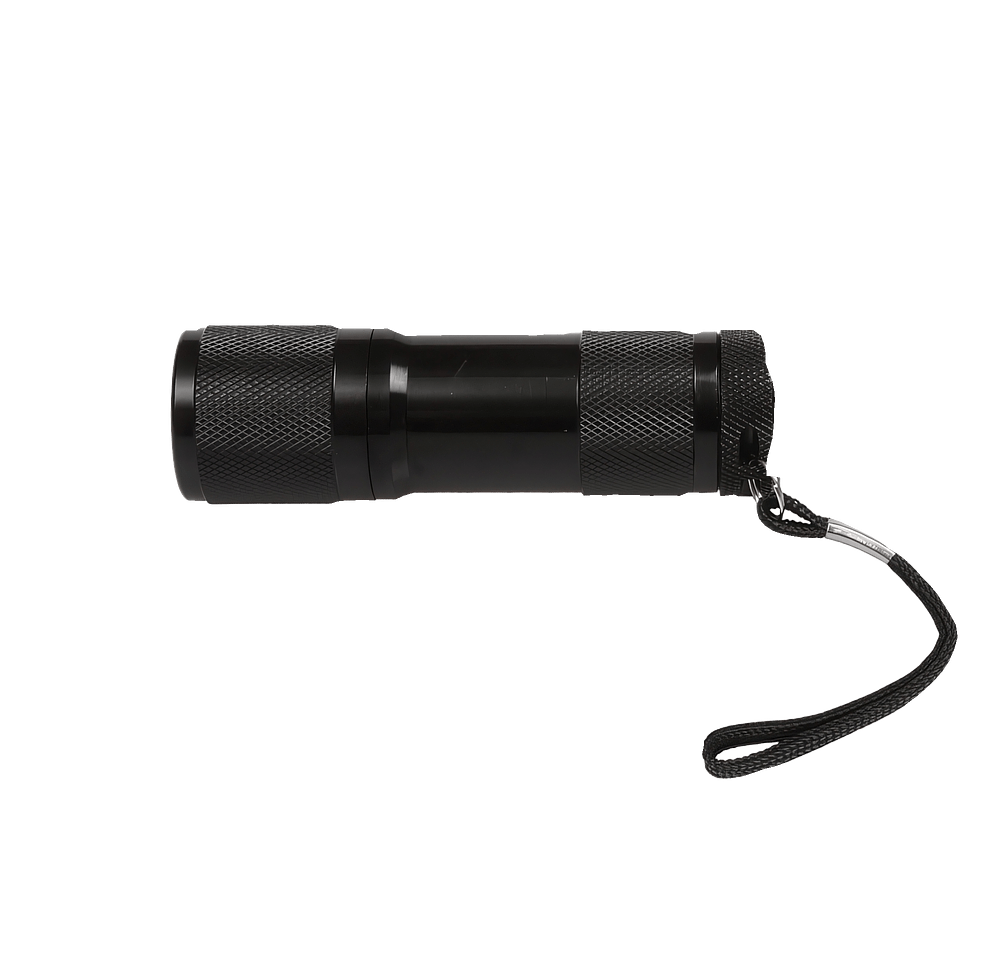 9 LED Metal Flashlight-default