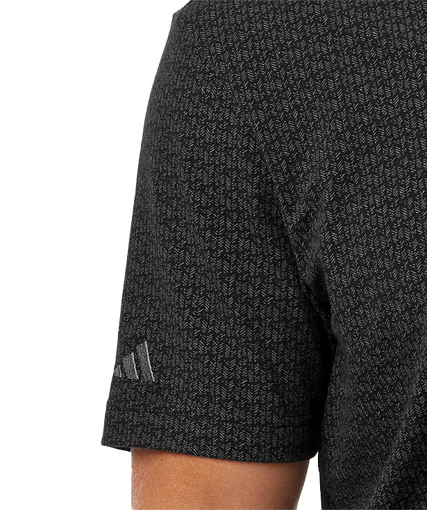 Adidas Micro Print Recycled Blend  Polo
