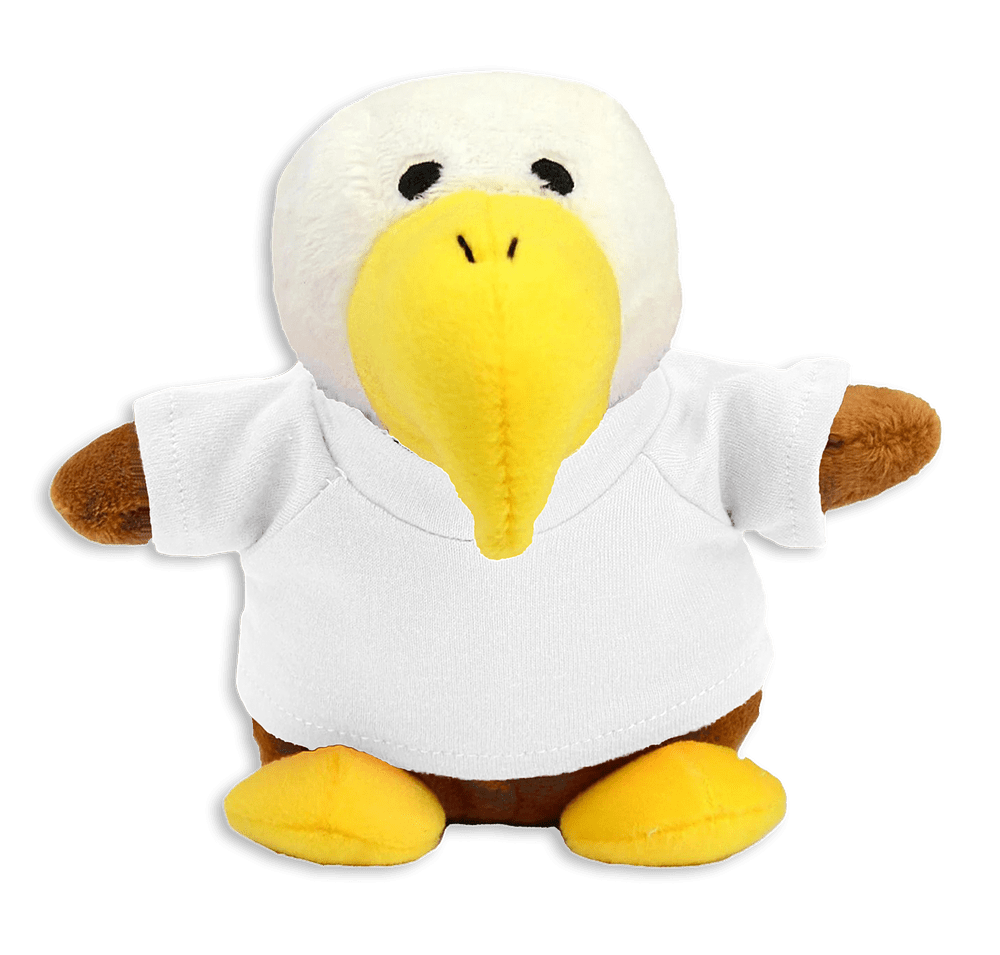 Full Color Bean Bag Buddies 6" Eagle Plush Animal-default