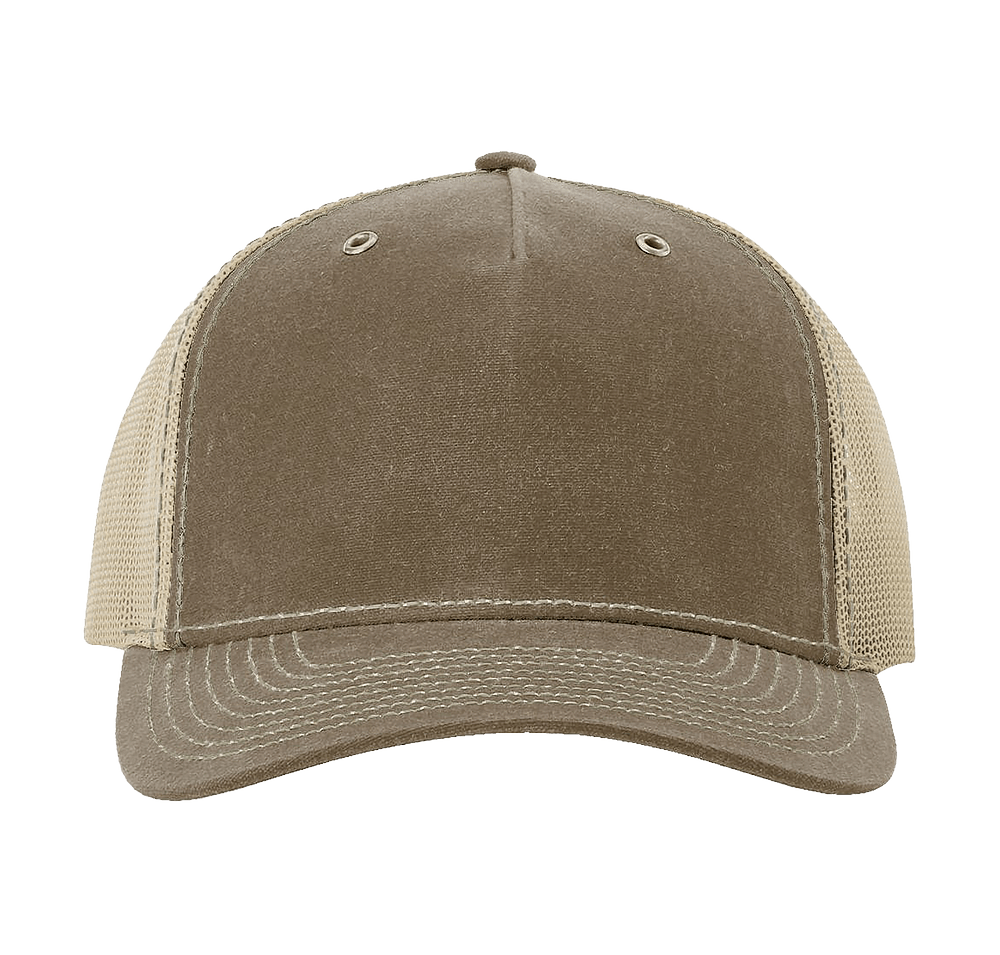 Richardson Hawthorne Five-Panel Snapback Trucker Hat - Printed-default