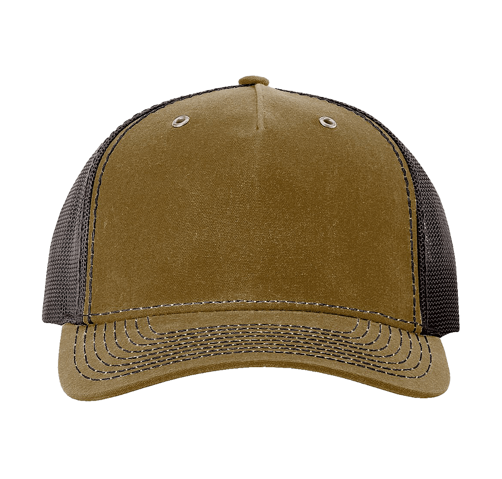 Richardson Hawthorne Five-Panel Snapback Trucker Hat - Printed-default