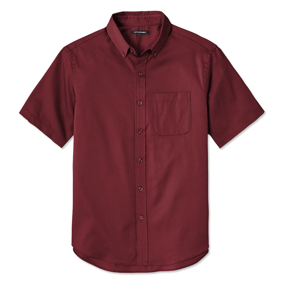 Port Authority SuperPro React Short Sleeve Dress Shirt
