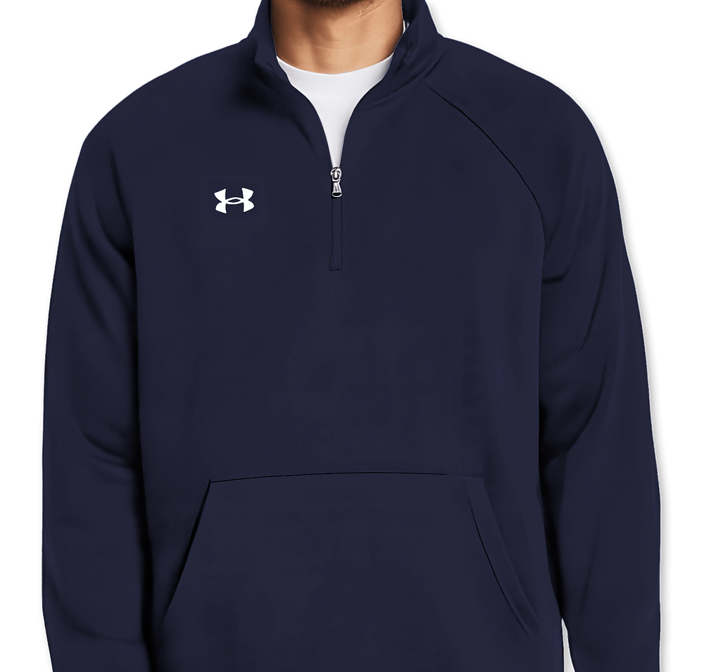 Under Armour Rival Fleece Quarter Zip Pullover-default
