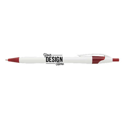 PrevaGuard Dart Pen (black ink) - White / Red