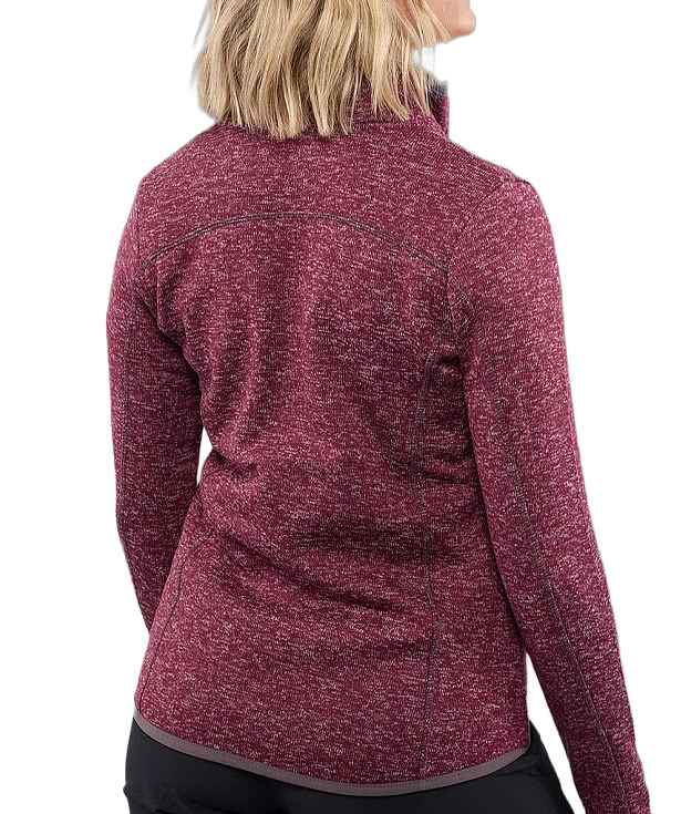 Elevate Women’s Tremblant Sweater Knit Full Zip Jacket