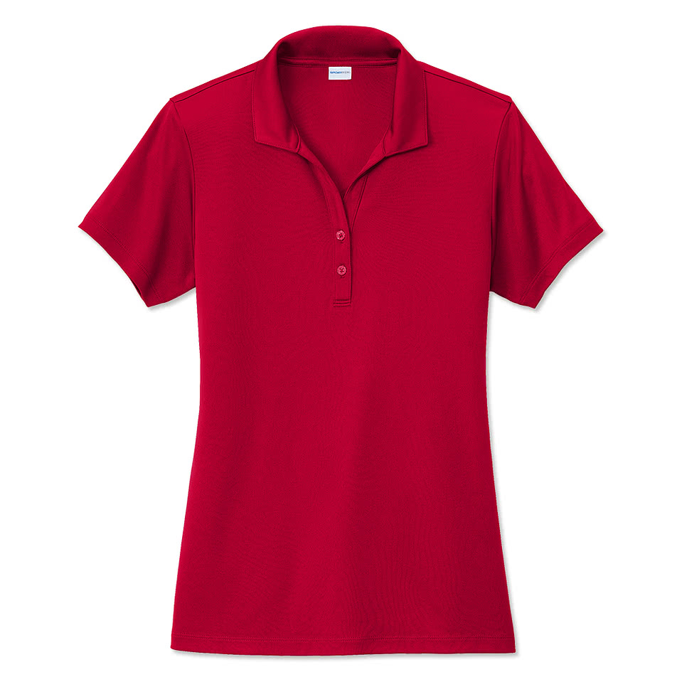 Sport-Tek Women's Re-Compete Recycled Performance Polo