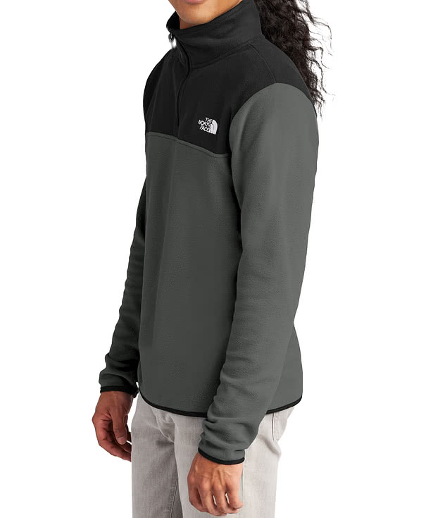 The North Face Glacier Recycled Quarter Zip Fleece Pullover - Printed
