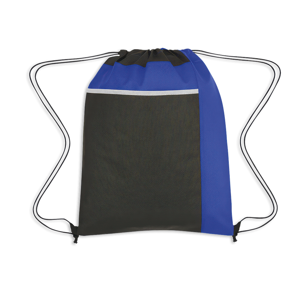 Full Color Sports Pack Non-Woven Pocket Drawstring Bag-default