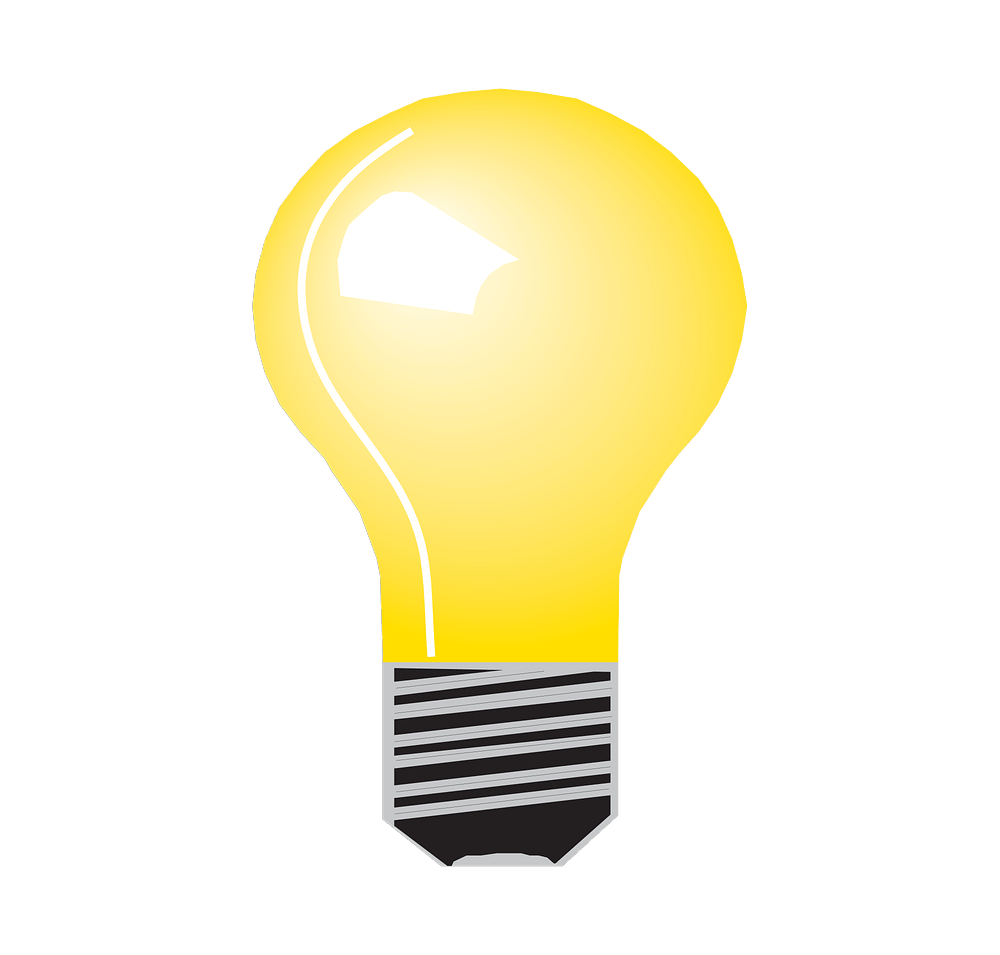 Full Color Re-Stick-It 2 in. x 3 in. Light Bulb Shaped Reusable Decal-default