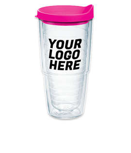 Full Color Tervis 24 oz. Classic Tumbler with Lid - Color: Neon Pink