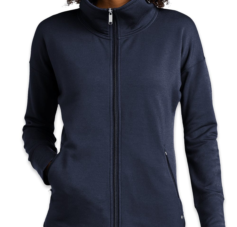 OGIO Women's Luuma Full Zip Tech Fleece Jacket-default