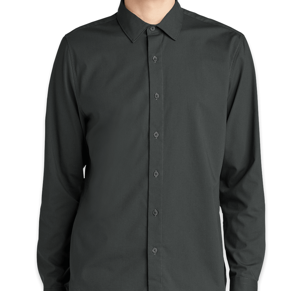 Mercer+Mettle Stretch Woven Long Sleeve Shirt-default