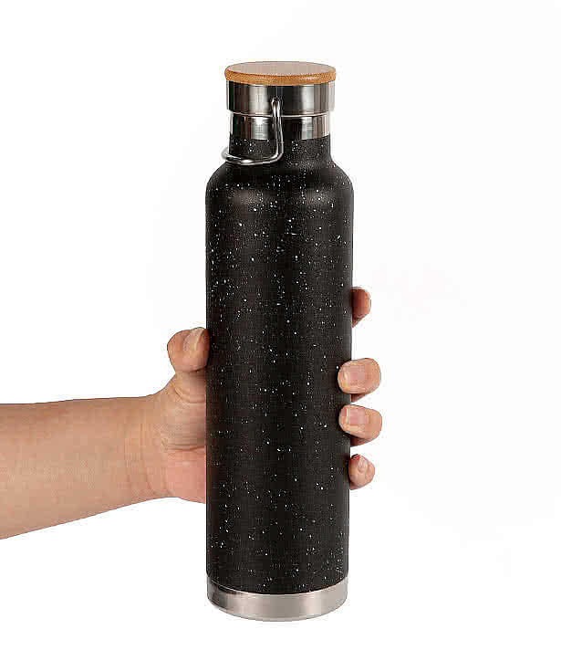Laser Engraved 22 oz. Thor Speckled Copper Vacuum Insulated Water Bottle