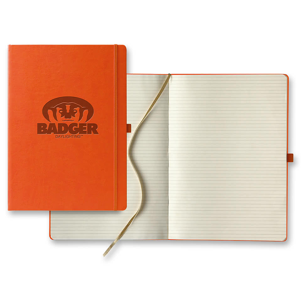 Castelli Debossed Tucson A4 Grande Lined Soft Cover Notebook