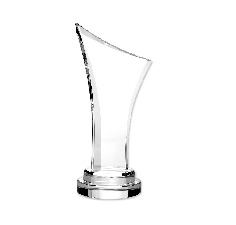 Laser Engraved Number One Award-default